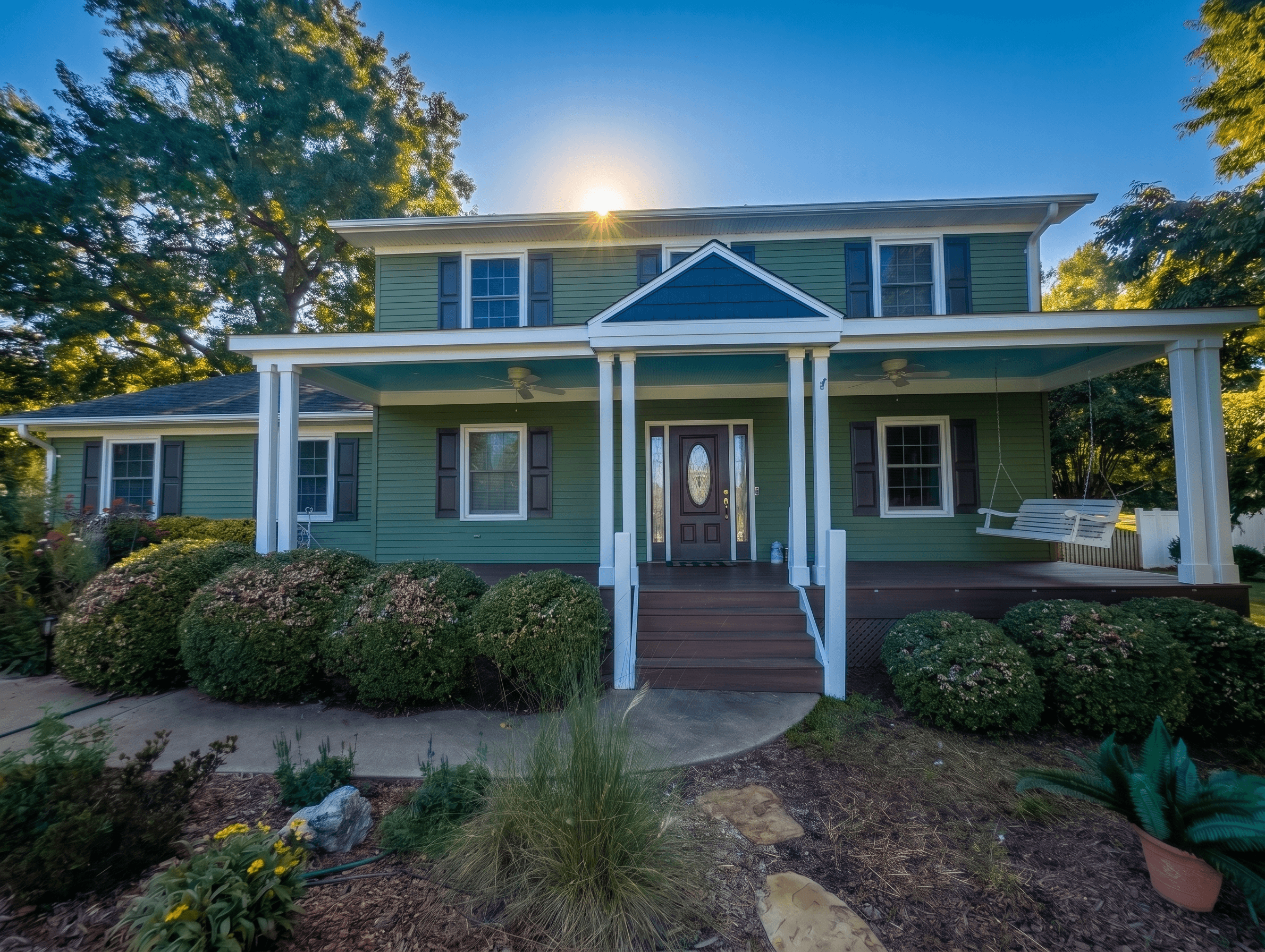 Exterior painting Simpsonville SC — before TruCare